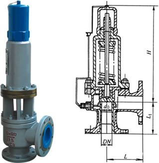 沈阳郑高阀门有限公司封闭带散热器安全阀A48SY型 沈阳郑高阀门有限公司封闭带散热器安全阀A48SY型