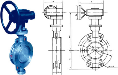 四氟密封蝶阀 四氟密封蝶阀