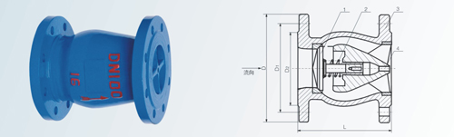 沈阳郑高阀门HC42X、HC42T、HC42H 型 PN10~PN25 静音止回阀 沈阳郑高阀门HC42X、HC42T、HC42H 型 PN10~PN25 静音止回阀